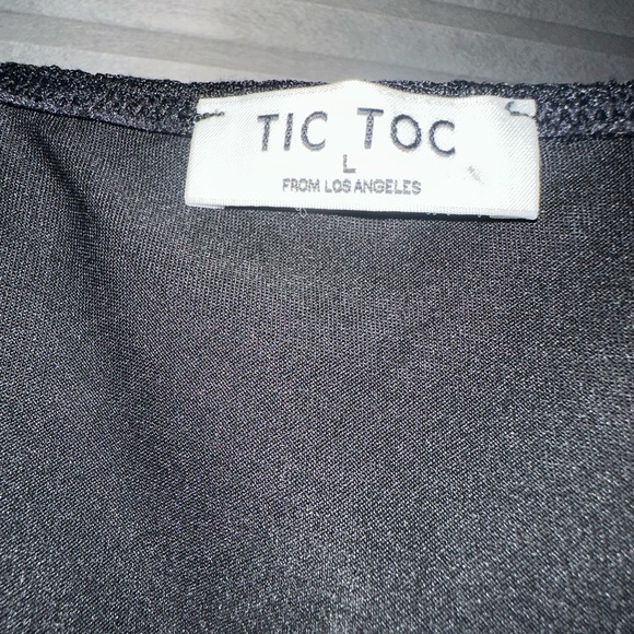 Black Bustier Tank Top - Picture 5 of 6